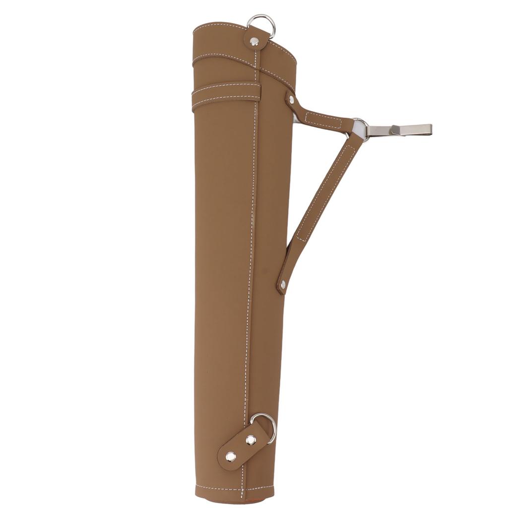Quiver Holder Holding 20 s Large Capacity Leather Archery Holder with Shoulder Strap