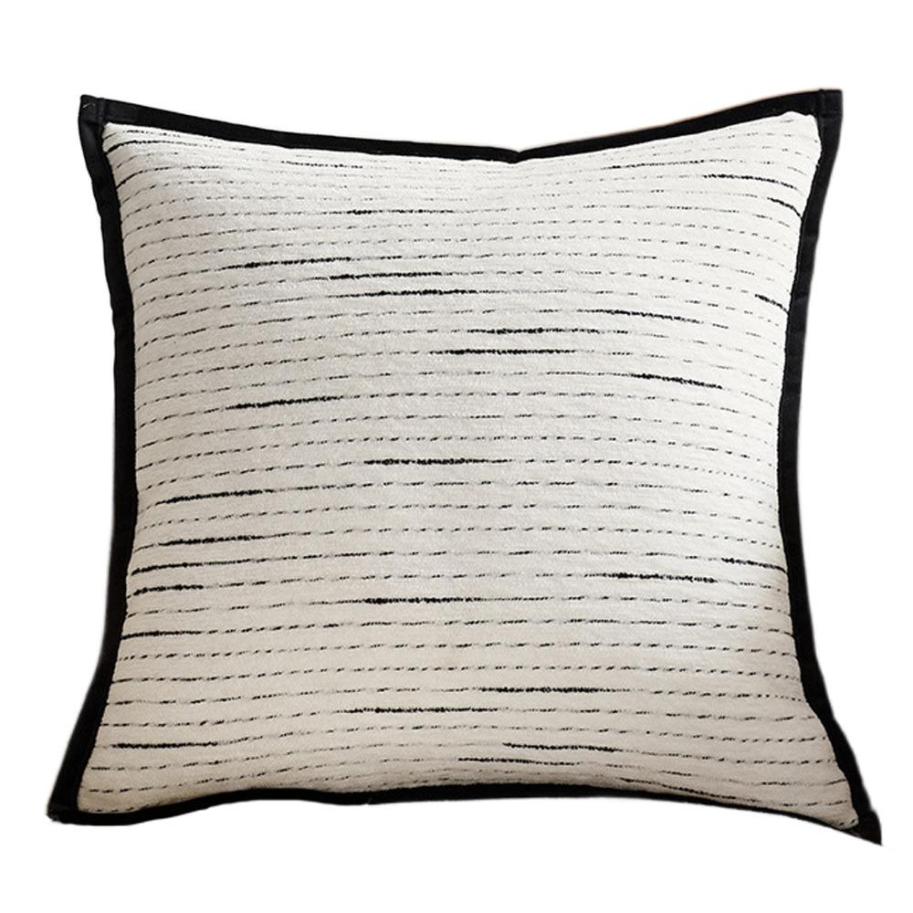 

45CM Cushion Cover Square Pillowcase Soft Throw Pillow Cover Sofa/Bed белый