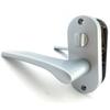 Kawaguchi Giken JL Lever, Oval Seat Display Lock, 50mm Backset, JL-20-4K-TN