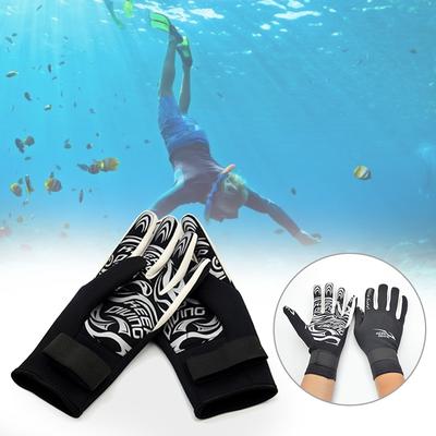 3mm Surfing Wetsuit Gloves Anti Slip Scuba Diving Gloves Underwater Swimming Gloves for Spearfishing Rafting Kayaking Paddling