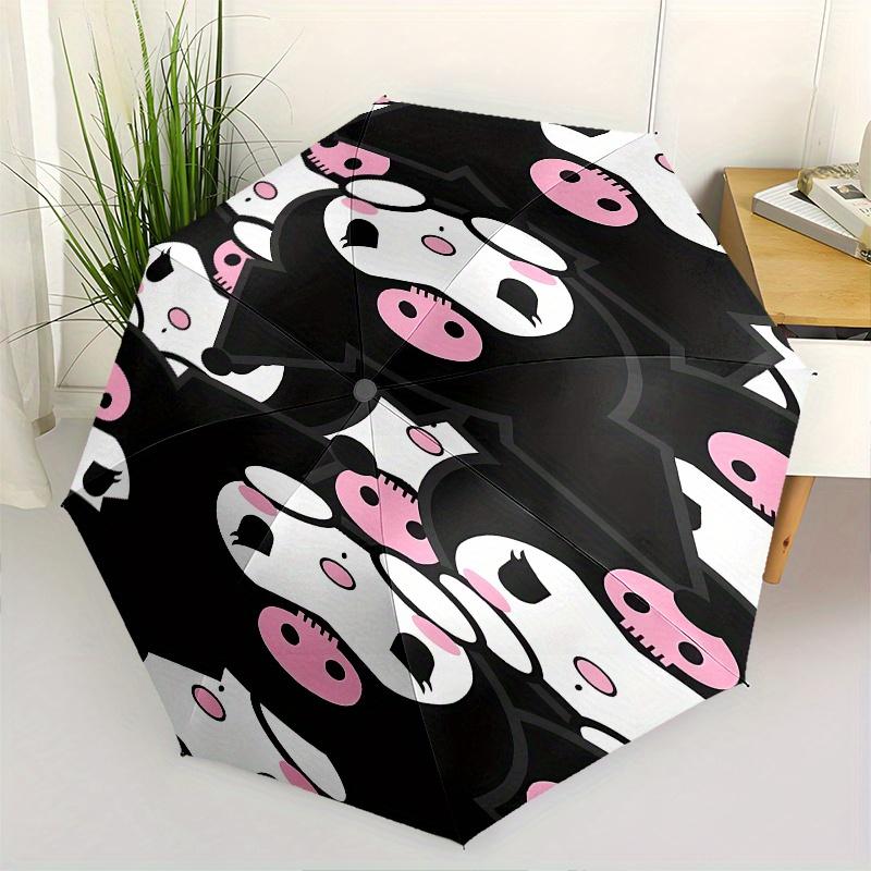 

Kuromi Automatic Umbrella-Foldable, Durable 8-Bone Design, Compact and Stylish, Great for Camping, Halloween, Christmas, Mother s Day Travel