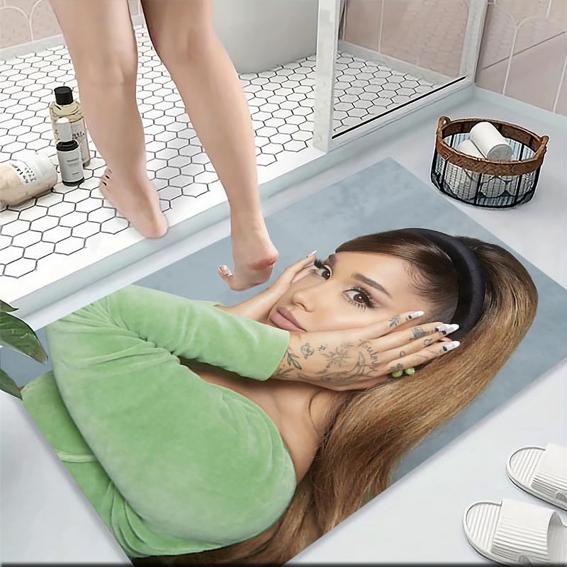 Ariana Grande'S Artistry Carpet Rug Soft Washable Antislip Home Living Room Sofa Mats Personalized Christmas Rug