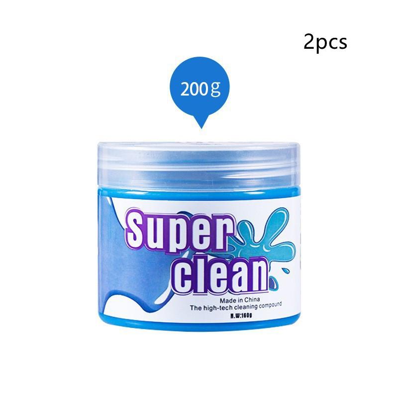 1/2pcs Cleaning Gel for Car Detailing Tools, Auto Air Vent Interior Detail Dust Cleaner, Universal Dust Cleaner, for Auto Laptop Home Car Keyboard