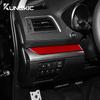 Real Soft Carbon Fiber Sticker For Subaru Legacy Outback 2015 2016 2017 2018 2019 LHD Car Driver Co-pilot Dashboard Accessories