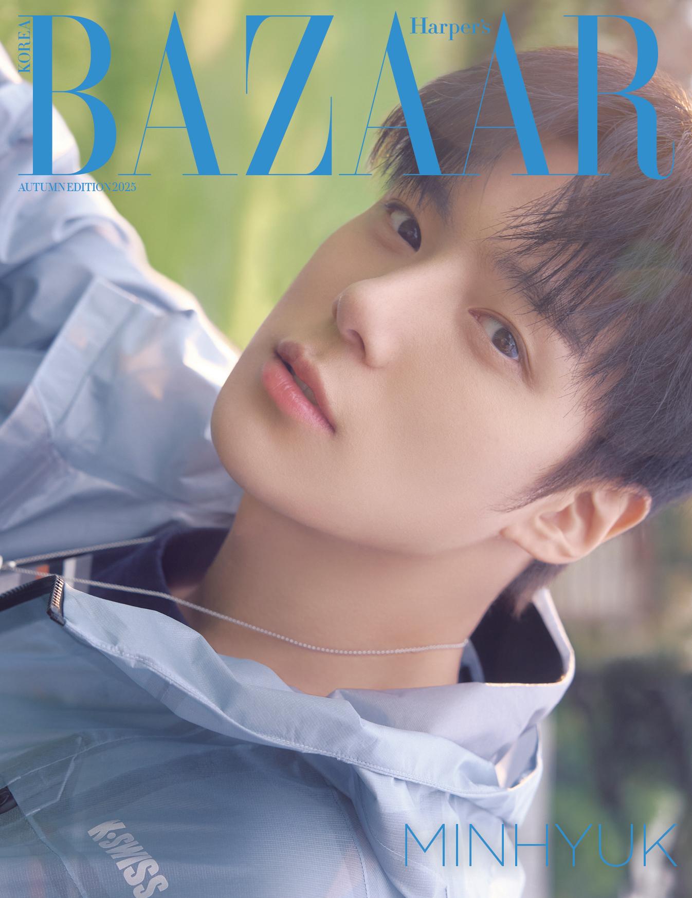 

HARPER S BAZAAR Korea 2025 ОСЕНЬ MONSTA X Минхёк Чжухони Хёнвон Кихён Cover F