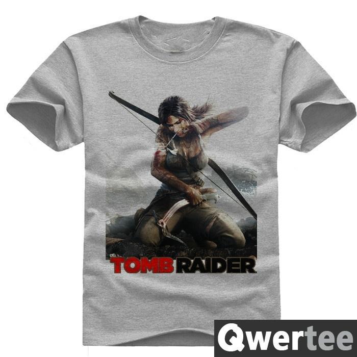 

Rise Of The Tomb Raider прибытие модные футболки с короткими рукавами унисекс