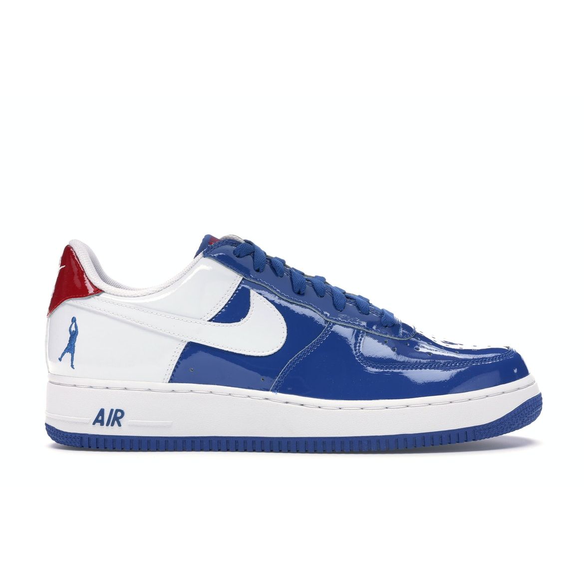 

Мужские кроссовки Nike Air Force 1 Sheed Low Blue Jay бело-красные 306347-411