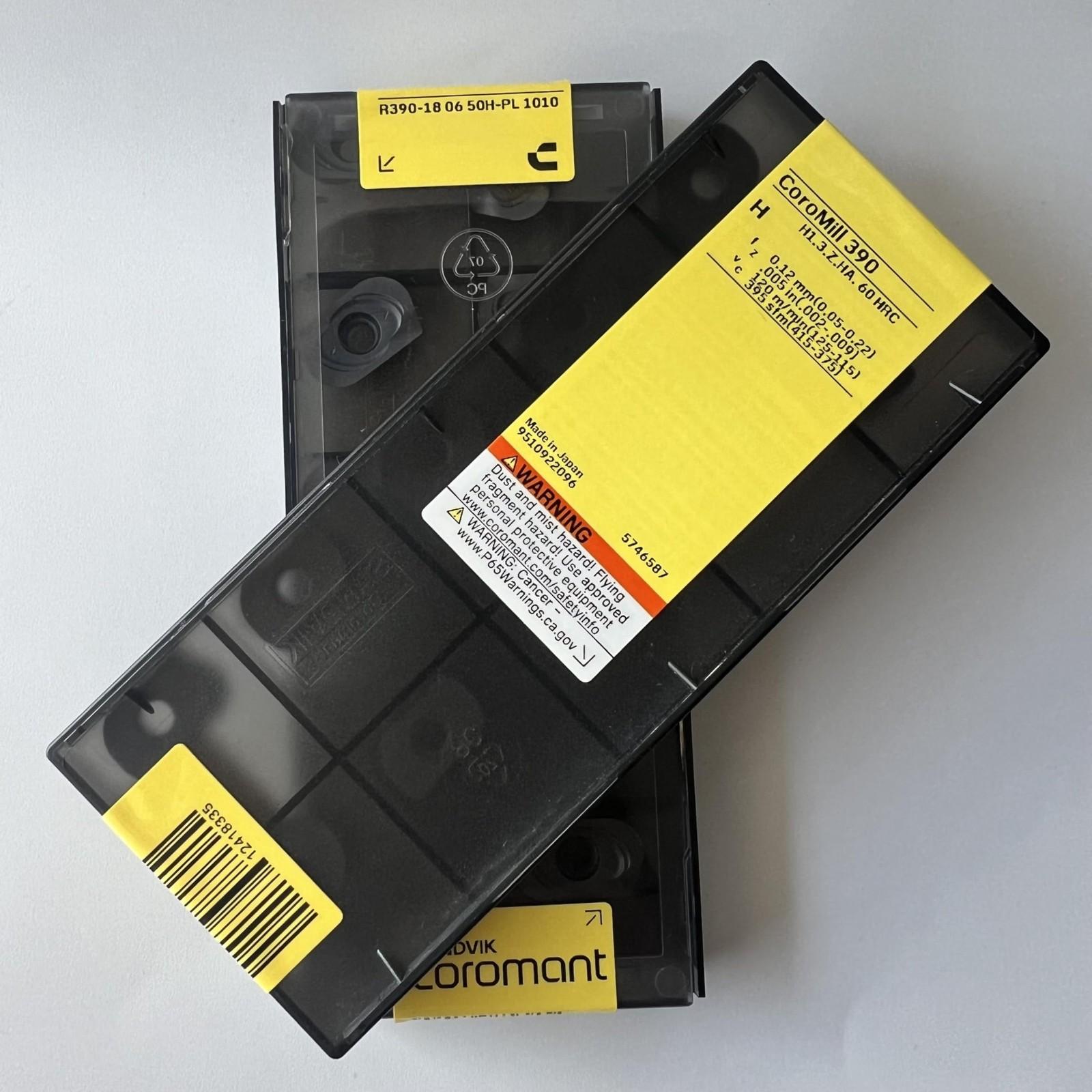 

SANDVIK / R390-180650H-PL 1010 / Original Swedish hard alloy blade 10 Pcs