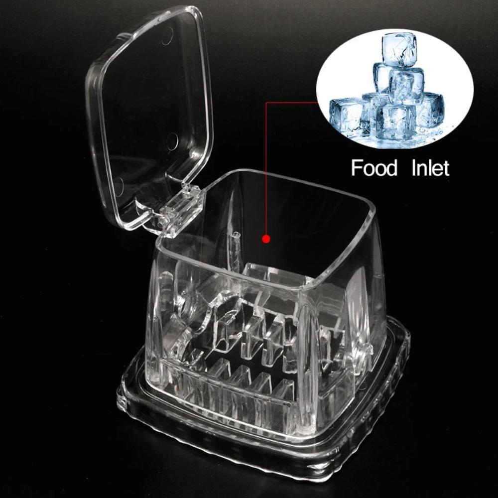 Plastic Ice Shaver Mini Breaking Ice Machine Kitchen Gadget Manual Ice Crusher  Cold Drink