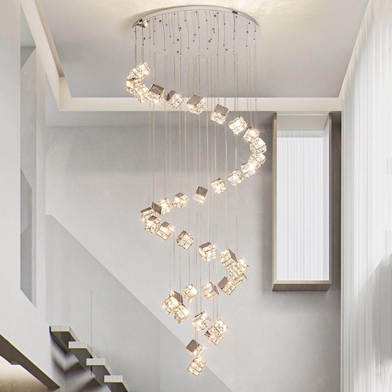 Home decorationPendant Lights, Luxury Crystal Living Room Chandelier, Bedroom Pendant Lamp, Ceiling Light, Indoor Lighting