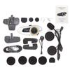 Hysnox H10 Motorcycle Helmet Intercom 10-Person Group Intercom Up To 2000M CVC Noise Reduction