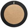 Baroque Style Wall Mirror 50 cm Black