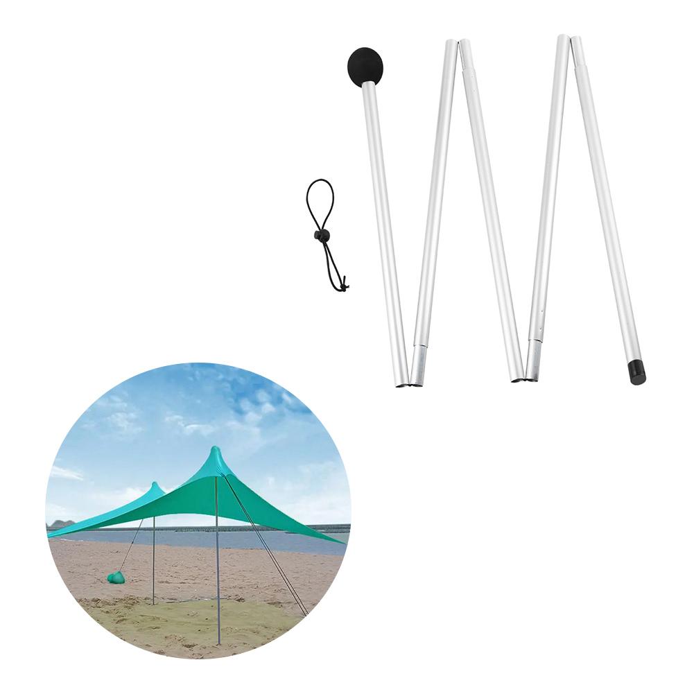 Canopy Pole Beach Tent Foldable Beach For Camping Party