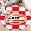 PSV Eindhoven Round Area Rug,Carpet Rug for Living Room Bedroom Sofa Playroom Decor,Non-slip Floor Mat