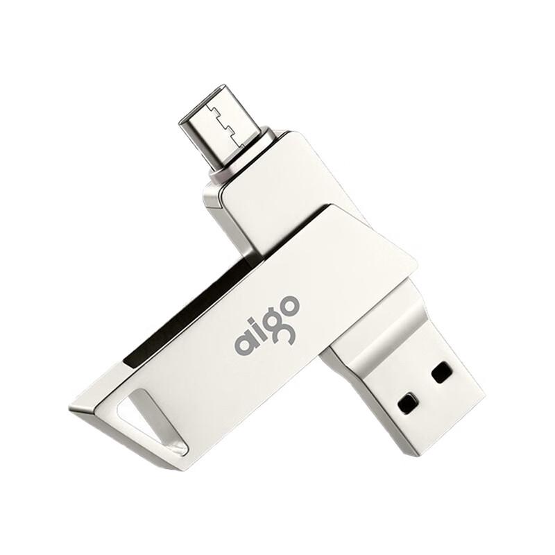 

aigo U350 64GB USB3.1 Type-C Dual Interface Mobile Flash Drive