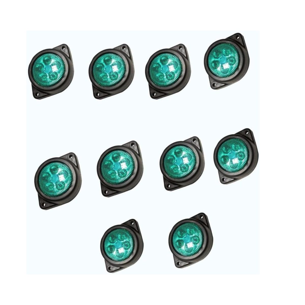 LED outline marker lights trailer fot truck24V Clearance Lamp for Truck Trailers Pack of 10