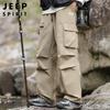 JEEP SPIRIT Men's Loose Straight Cargo Pants
