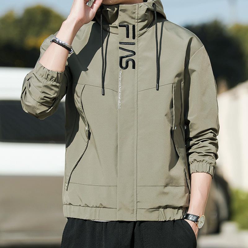 

Пальто мужское весенне-осеннее повседневное мужское верхнее осеннее новое вспомогательное оборудование модная мужская куртка 4XL