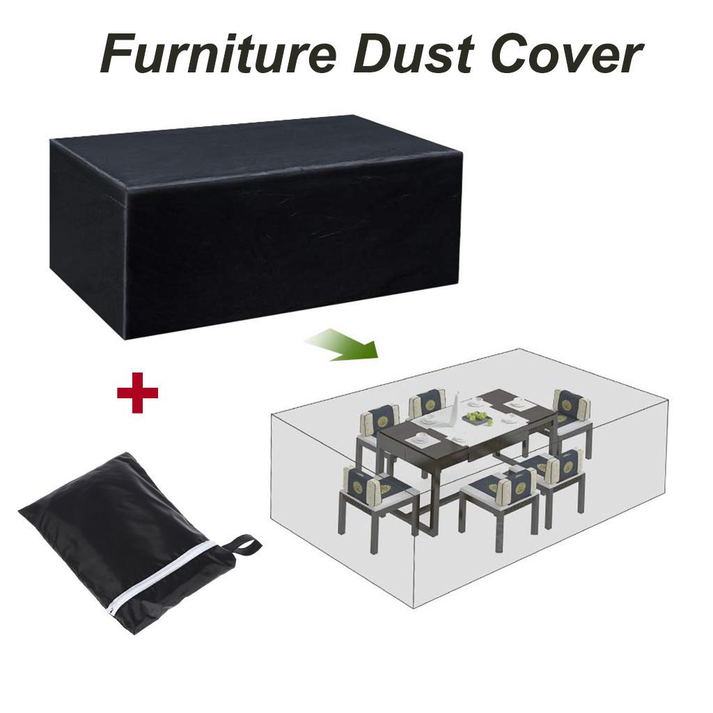 Buy [HF] Garden Table Cover Outdoor Garden Furniture Winter Storage