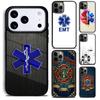 EMT Fireman Fire Rescue Phone Case For iPhone 17 16 15 14 13 12 11 Pro Max Plus 17Air Soft Silicone Cover
