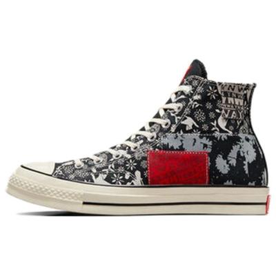 Liverpool FC. x Chuck 70 High Youll Never Walk Alone Adidași Unisex Negru Egret Roșu Tomat A05964C