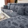 Plush Sofa Cover Sofa Cushion Pad Slipcover Seat Cover Elasticized Used For L Shape Chaselong Sofa Keep Warm Washable