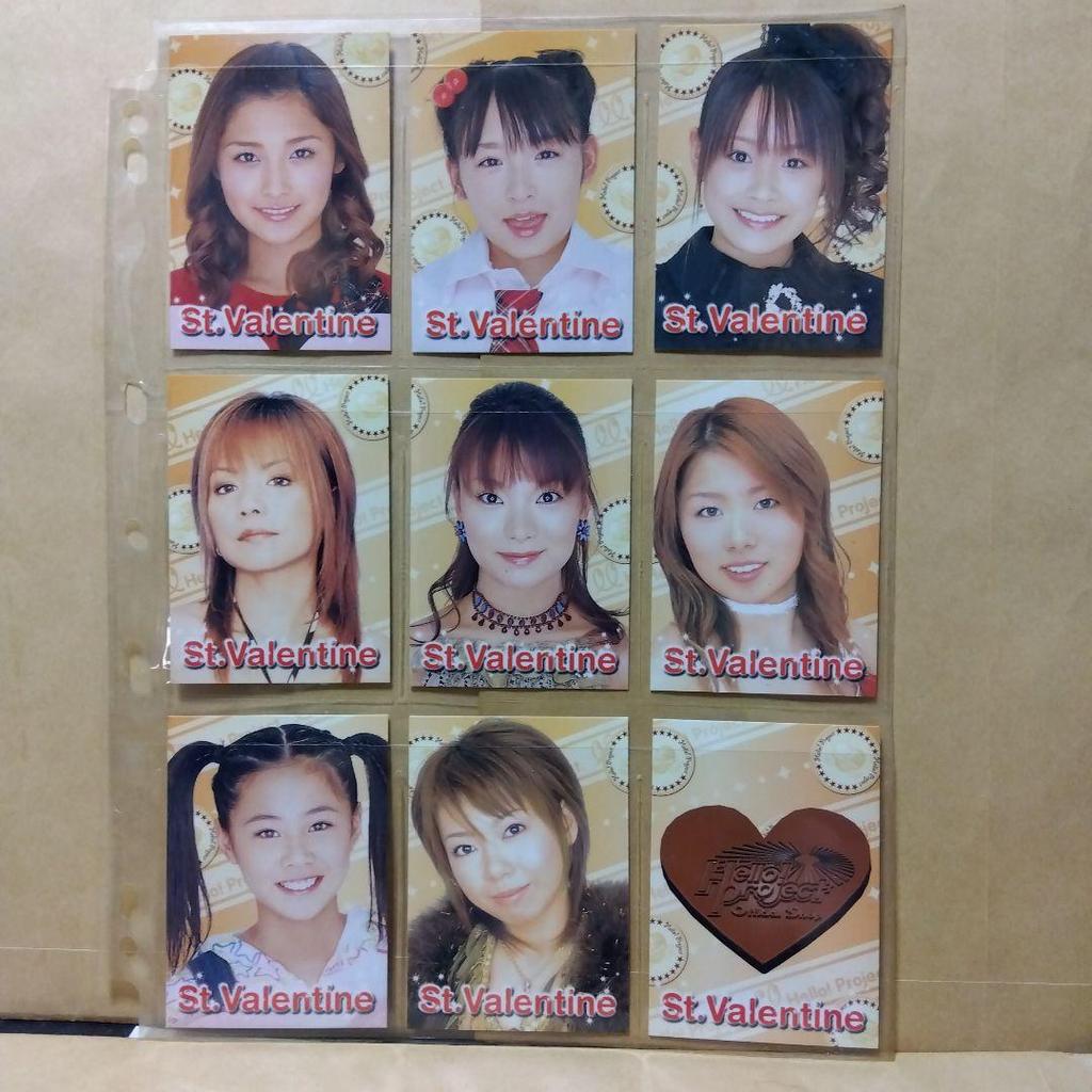 [USED] Hello! Project Morning Musume St. Valentine Trading Cards 27 Pieces