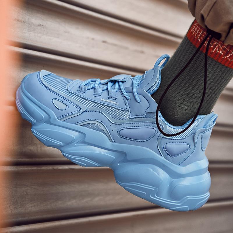 Pánské boty Tenisky Pánské tenisky Luxusní boty Pánské ležérní Trenér Závody Prodyšné módní povaleče na běhání Boty pro muže