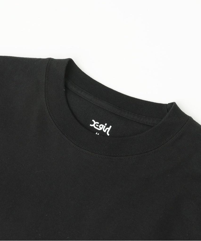 Casual XG MONOGRAM LOGO TEE Black X-Girl S/S Women's
