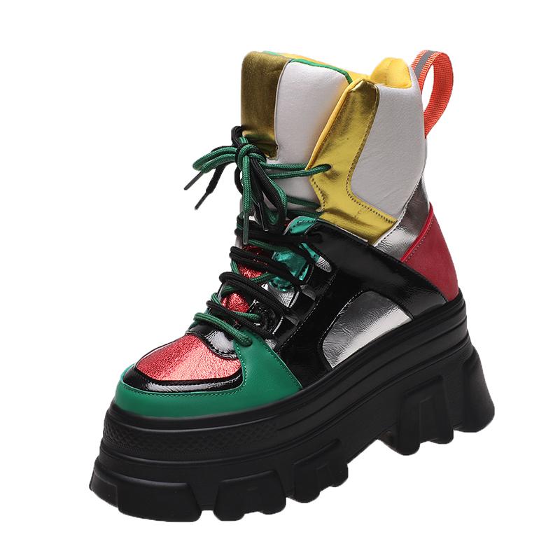 Designer Platform Sneakers Women Vulcanized Shoes Fashion Colorful Casual Ladies Trainers Sport Sneakers Woman Zapatillas Mujer