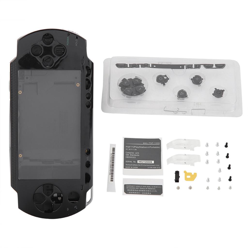 For PSP 1000 Replacement Shell Case Cover Replacement Full Shell Housing Set with Buttons Kit For PSP 1000 Replacement Shell