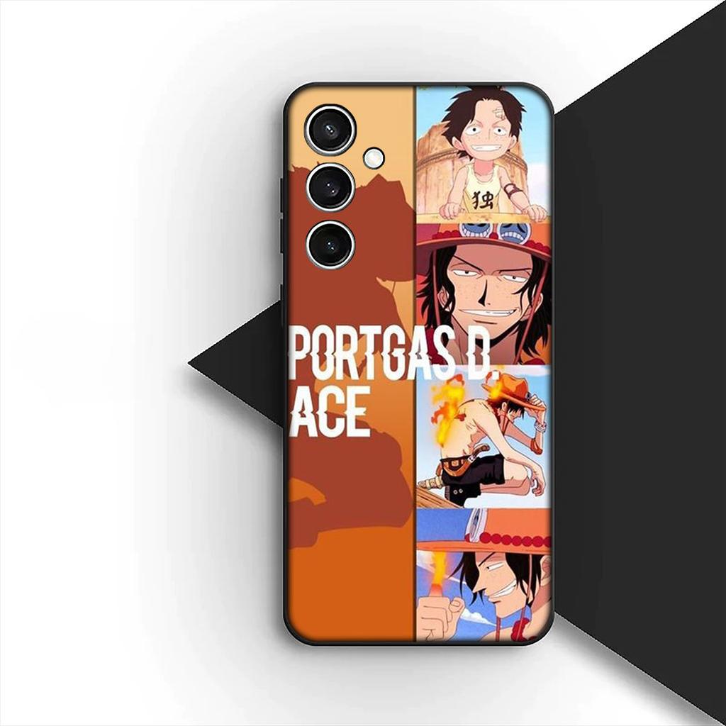 Cover for Apple iPhone 17 16 14 15 Plus Pro Max 16E ProMax + 15Plus 15+ 16+ Phone Case Anime Portgas D Ace Luffy One Piece