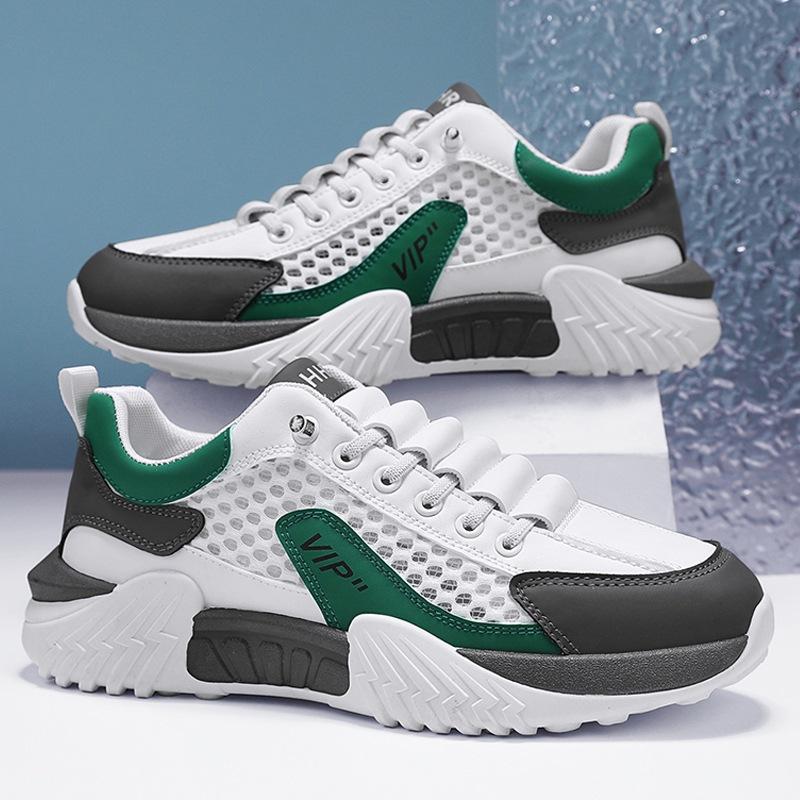 

Men s shoes 2025 new summer mesh Forrest Gump sports shoes student teenagers versatile breathable trendy shoes men s thick soles 44