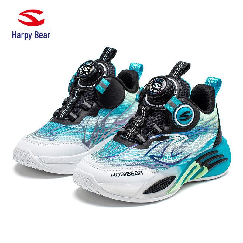 

Happy Bear Kids Double Mesh Sneakers - Spring/Autumn Running & Casual Shoes for Boys & Girls. 27 синій/чорний