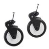Baby Strollers Rubber Wheels Accessories Yoya Vovo Wheel Kids Carriage with Tools(1 Pair Front)