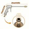 Alloy Plated High Pressure Washer Gun Durable Metal Water Sprayer for Car Washing & Garden Watering