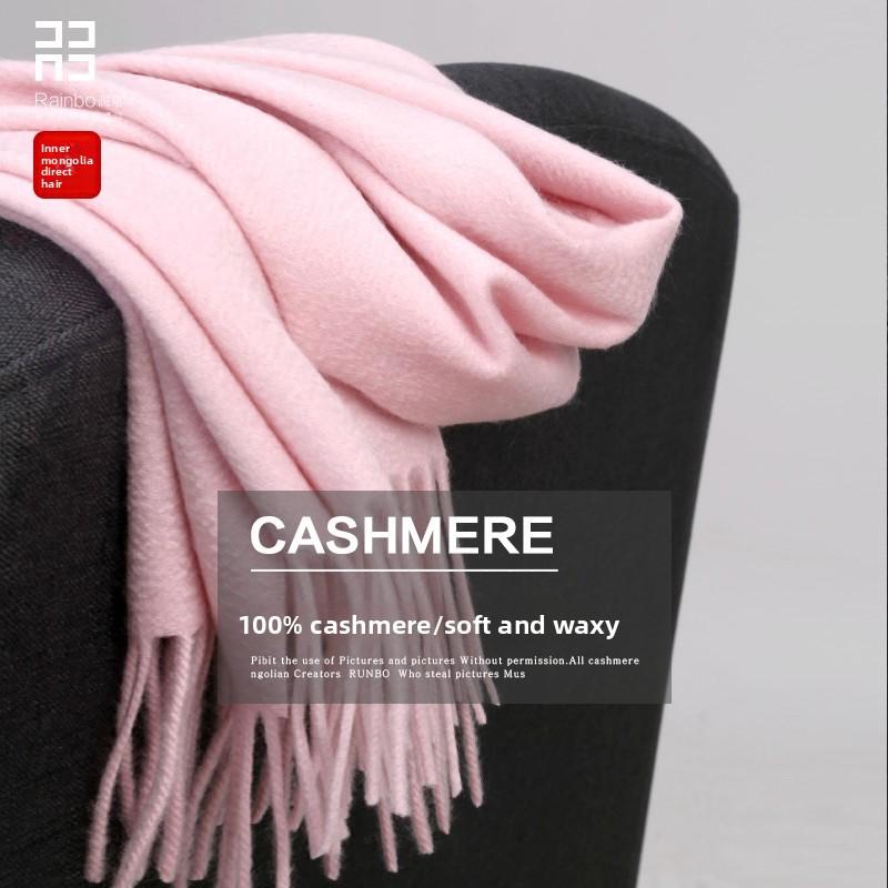 Winter Cashmere Scarf For Women Wool Scarves Big Size Autumn Poncho Men'S Womens Pashmina Female Foulard Bufanda
