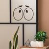 Creative Stick Figure Expression Bathroom and Toilet Decoration Beautification Toilet Stickers