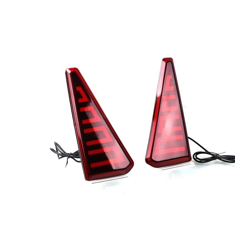 Functions LED Reflector Lamp Rear Fog Lamp Bumper Light Brake Light For Toyota NOAH VOXY 80 Series