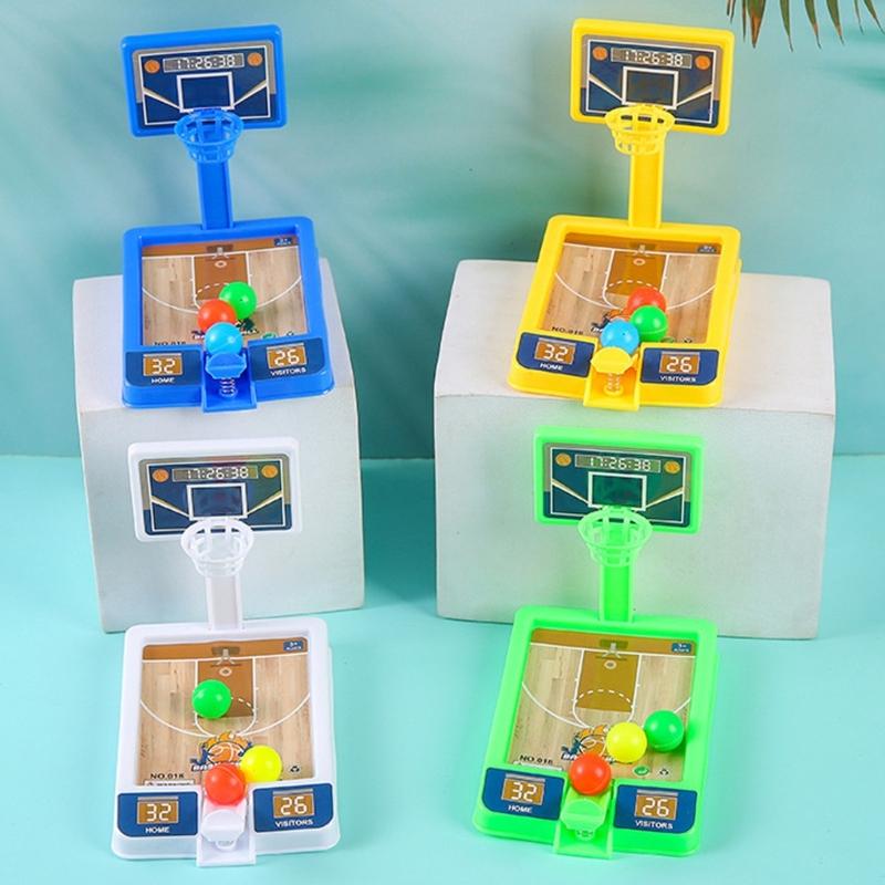 Spielzeug Basketball Kampfspiel Desktop Tisch Lustiges Tisch Sport Bagatelle Spiel Basketball Sport für Jungen Erwachsene Stress reduzieren