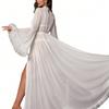 New nightgown sexy pajamas elegant robe women