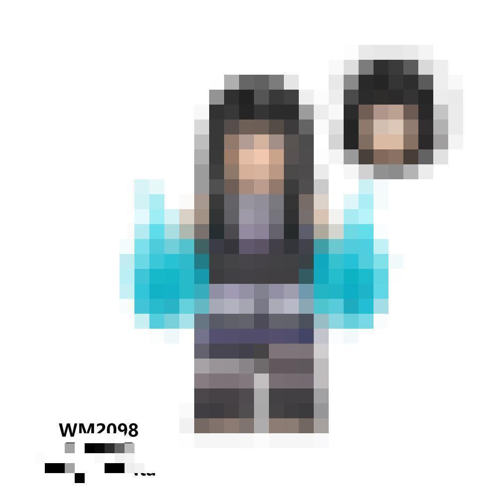 Anime Ninja Series WM6107 Educational Assembly Building Blocks for Children