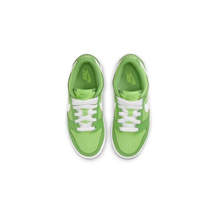 Nike Dunk Low PS Chlorophyll Kids Sneakers Green Vivid-Green White DH9756-301