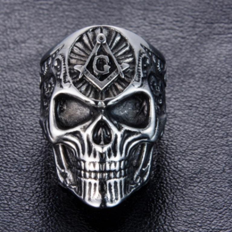 Punk Style Skull Ring Punk Ring Domineering Men's Ring