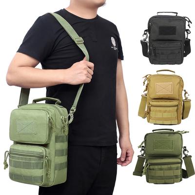 Utendørssport Crossbody Skulderveske Herre Brystveske Håndveske Vandring Camping Sling Ryggsekk Trekking Jakt Molle Ryggsekk