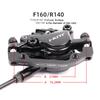 NUTT 800/1400mm Bicicletă MTB frână Hidraulică Disc frână bicicletă clemă ghidon 22.2MM Ghidon Rotor 160mm Set frână față și spate