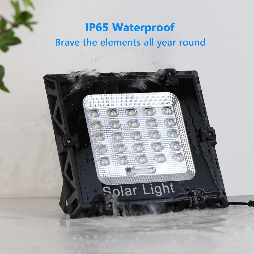 Christmas Decorations 2024 LED Outdoor Solar Lamp Waterproof Garden LED Solar Light 50W 100W Sunlight External Solar Lamp Modern