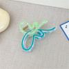 Sweet Gradient Hollow Butterfly Claw Clip Women  New Cute Temperament Pan Hair Shark Clip Girl Hair Accessories