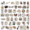50 Retro Sticker Set for DIY: Decorate Water Bottles, Phone Cases, Laptops, Journals & Toys