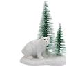 Xmas Deer Figurine Resin Craft Miniature Festive Ornaments for DIY Christmas Fairy Garden Decoration